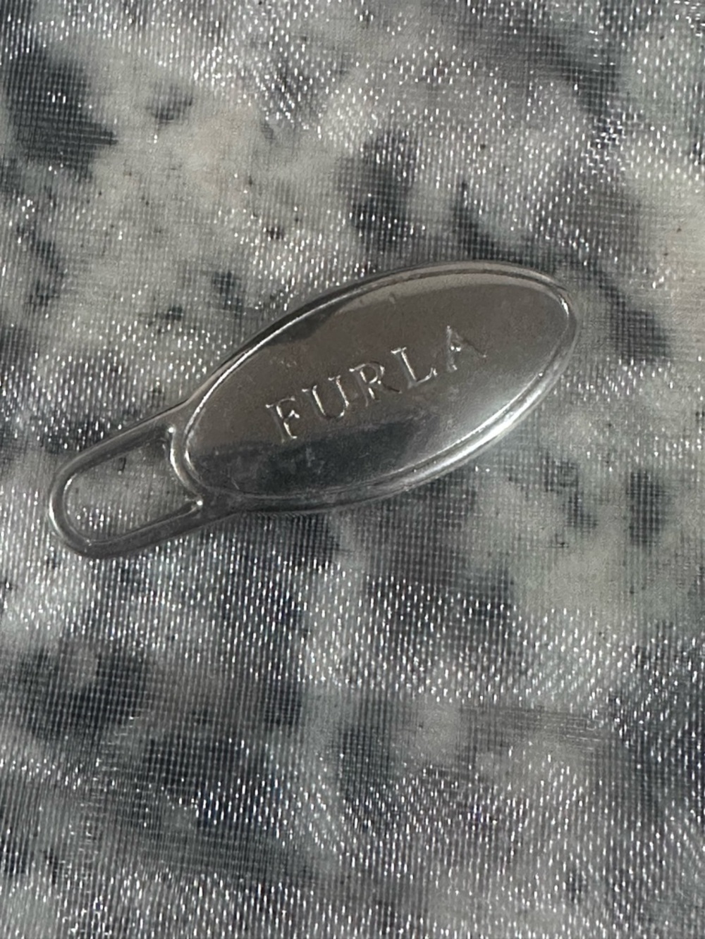 Furla Silver replacement zipper pull